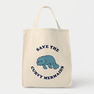 Bolsa Tote Salvar as sereias Curvy