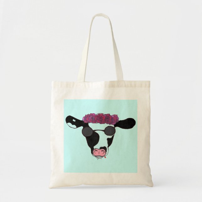 Bolsa Tote Salvar as vacas! (Frente)