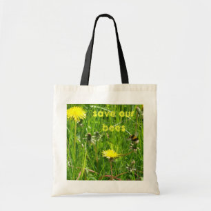Bolsa Tote salvar nossa sacola das abelhas
