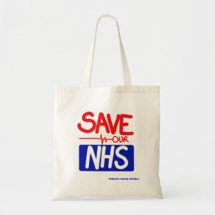 Bolsa Tote Salvar nosso NHS