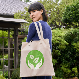Bolsa Tote Salve a Natureza, Salve a Terra   Eco-Inspirado