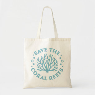 Bolsa Tote Salve os recifes de coral