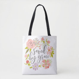 Bolsa Tote Salvo por Grace - Efesianos 2:8