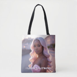 BOLSA TOTE SALZBURGO - ÁUSTRIA - EU AMO SALZBURGO