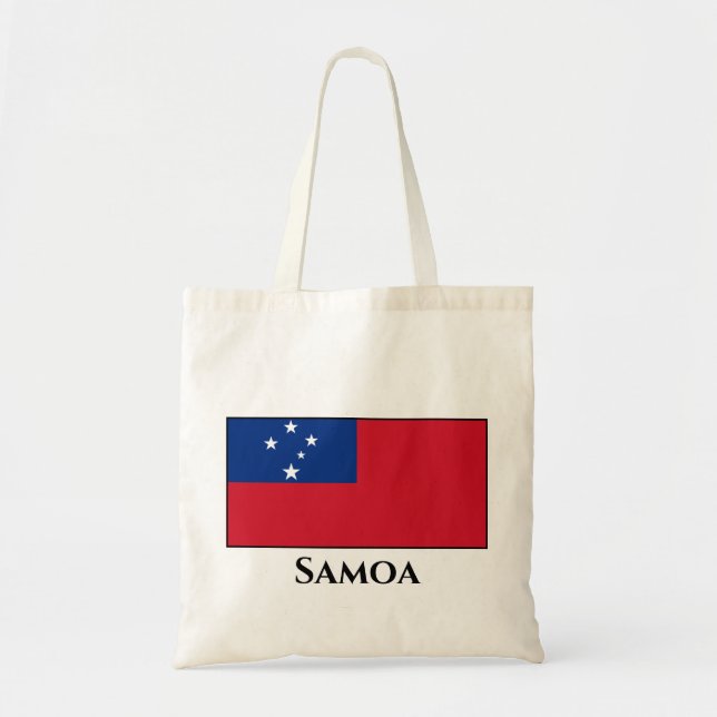Bolsa Tote Samoa Flag (Frente)