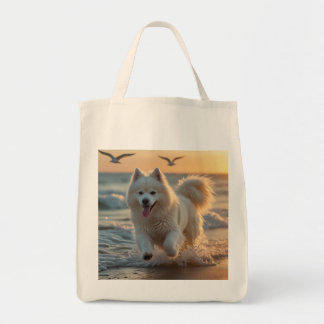 Bolsa Tote Samoyed Elegant Tote Bag