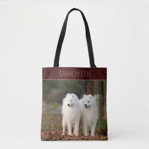 Bolsa Tote Samoyeds