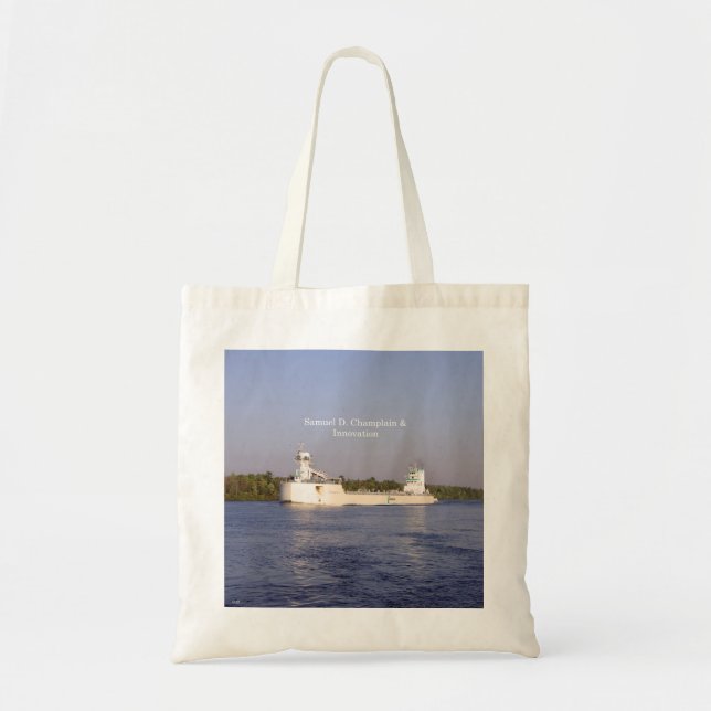 Bolsa Tote Samuel D. Champlain & Innovation tote bag (Frente)