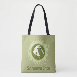 Bolsa Tote Samurai Jack Pulando Gráfico