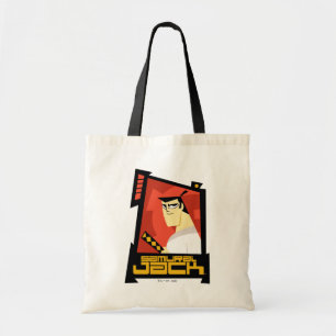 Bolsa Tote Samurai Jack Sorria Gráfico de Quadro Futurístico