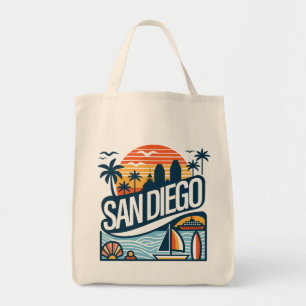 Bolsa Tote San Diego Califórnia
