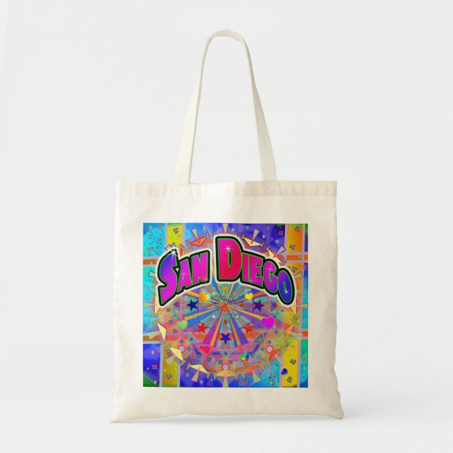 Bolsa Tote San Diego Cosmic Unity Tote Bag (Frente)