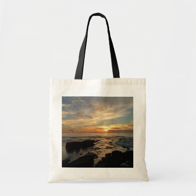 Bolsa Tote San Diego Sunset I Vista da Califórnia (Frente)