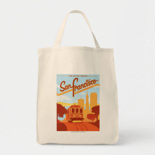 Bolsa Tote San Francisco, CA - a cidade pela baía