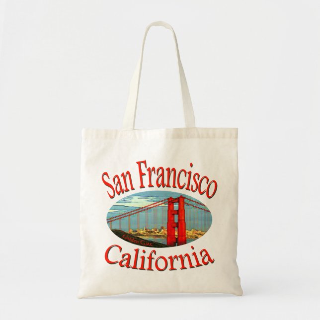 Bolsa Tote San Francisco Califórnia (Frente)