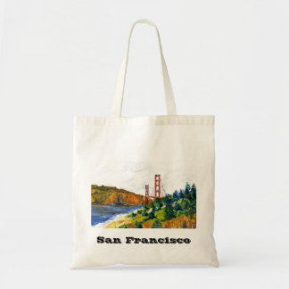 Bolsa Tote San Francisco e golden gate bridge bonito
