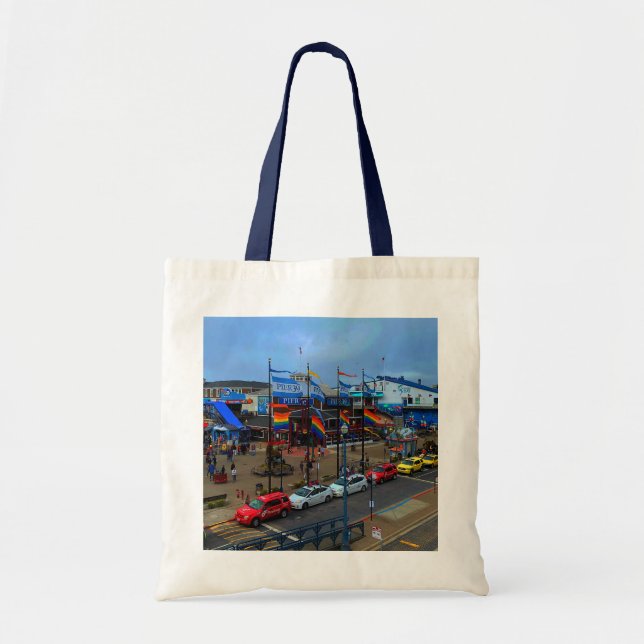 Bolsa Tote San Francisco Pier 39 Orgulho #1 Tote Bag (Frente)