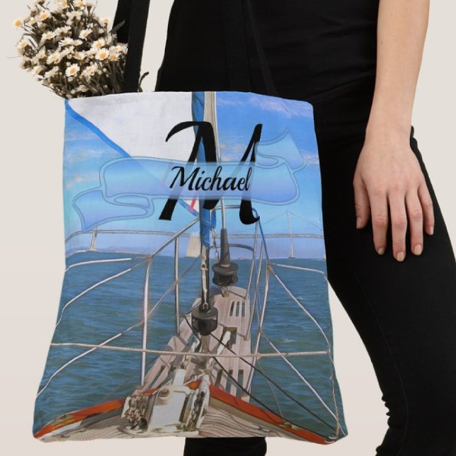 Bolsa Tote San Francisco Sailing 0869 (Criador carregado)