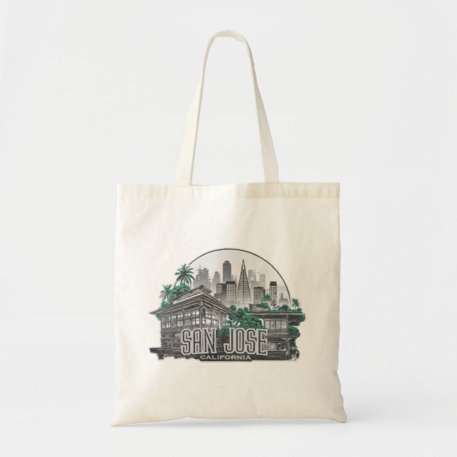 Bolsa Tote San Jose City California USA (Frente)
