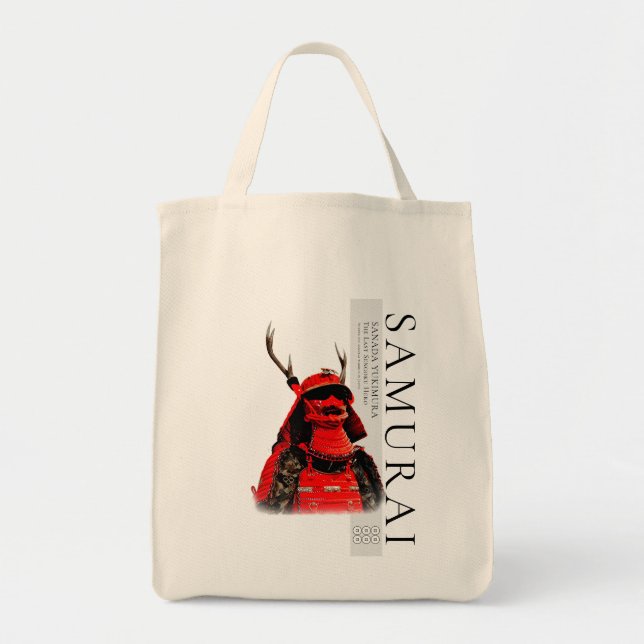 Bolsa Tote SANADA YUKIMURA (Versão Vermelha) (Frente)