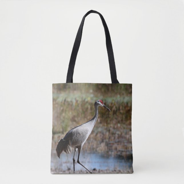 Bolsa Tote Sandhill Crane (Frente)