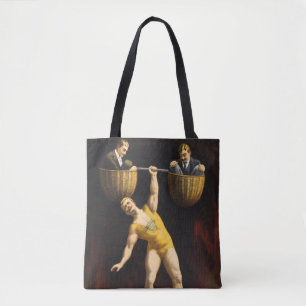 Bolsa Tote Sandow Eugen Sandow Vaudeville Weightlifter