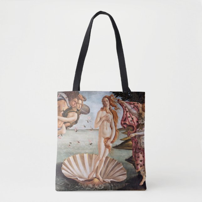 Bolsa Tote Sandro Botticelli - Nascimento de Vênus (Frente)