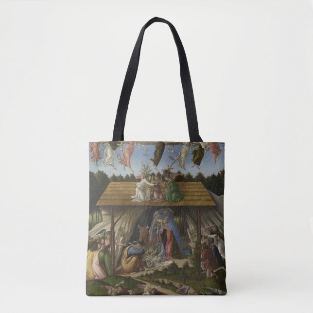 Bolsa Tote Sandro Botticelli - Natividade Mística (Frente)