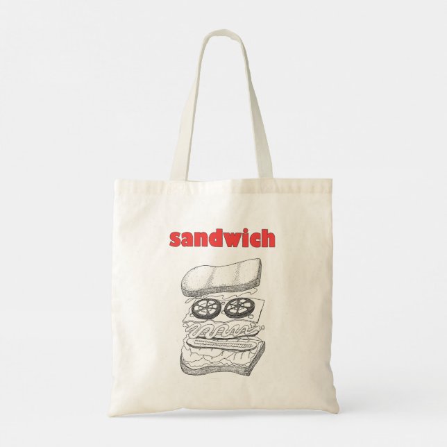 Bolsa Tote Sanduíche (Verso)