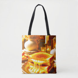 Bolsa Tote Sanduíche Irresistível de Queijo Grelhado