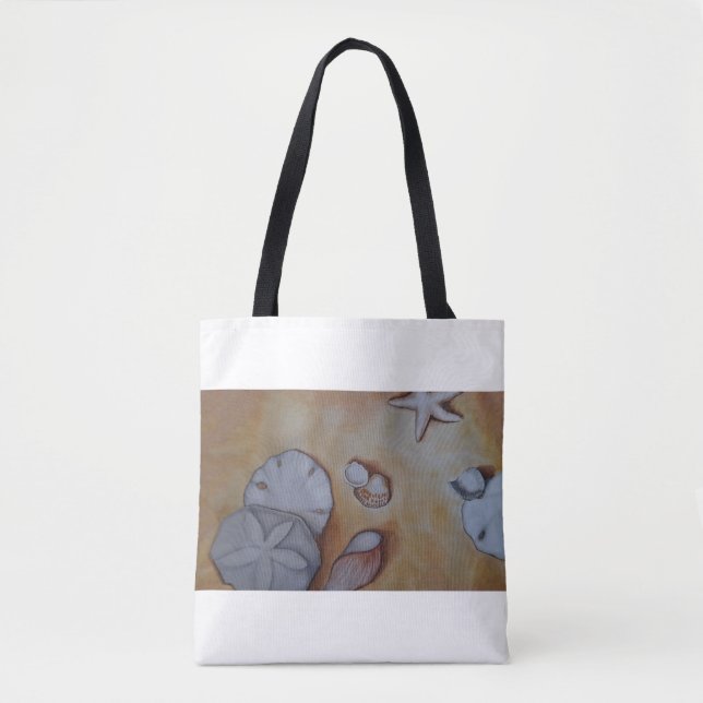 Bolsa Tote Sandy Seashells (Frente)