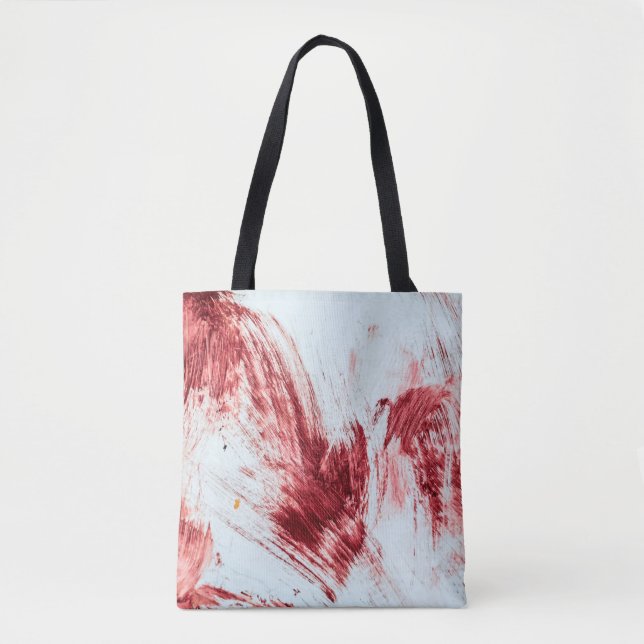 Bolsa Tote Sangue e marcas sangrentas na velha banheira. Hall (Frente)