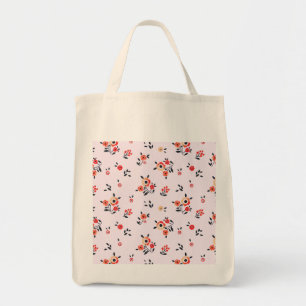 Bolsa Tote Sangue Floral do Jardim de Primavera de Aquarela D