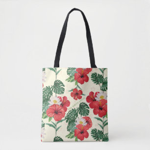 Bolsa Tote Sangue Tropical do Lotus Branco