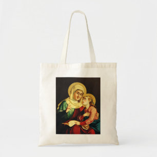 Bolsa Tote Santa Ana e Virgem Maria