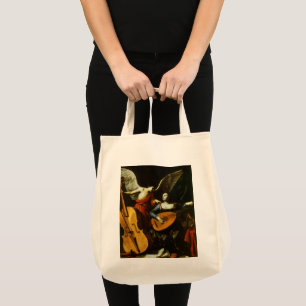 Bolsa Tote Santa Cecília e o Anjo por Carlo Saraceni