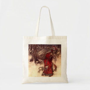 Bolsa Tote Santa Claus Arthur Rackham