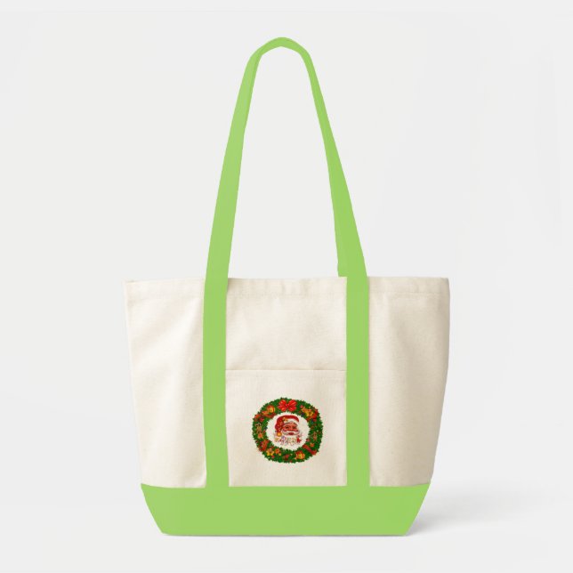 Bolsa Tote Santa Claus Christmas Bag (Frente)