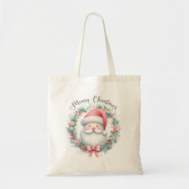 Bolsa Tote Santa Claus Merry Christmas Tote Bag