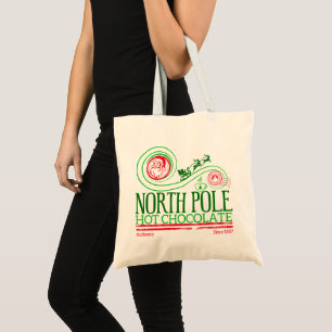 Bolsa Tote Santa Clause Chocolate Quente do Polo Norte