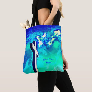 Bolsa Tote Santa Cruz Sapphire Azul N