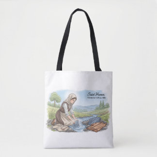 Bolsa Tote Santa Hunna- Padroeira da Lavanderia