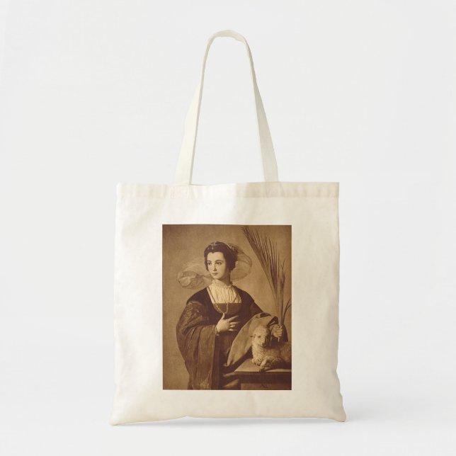 Bolsa Tote Santa Inês por Alonso Cano (Frente)
