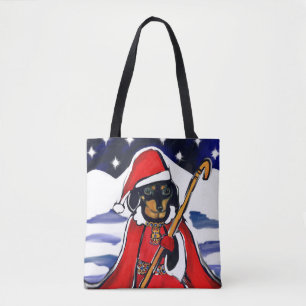 BOLSA TOTE SANTINHA DACHSHUND