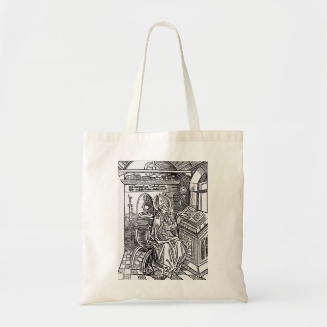 Bolsa Tote Santo Ambrósio de Milão (Frente)