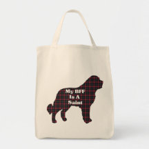 Santo Bernard BFF Tote Bag