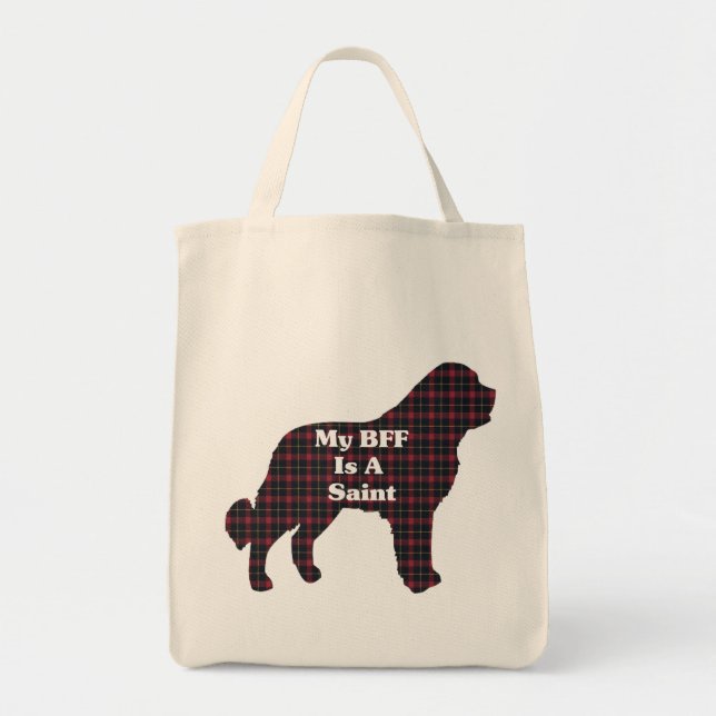 Bolsa Tote Santo Bernard BFF Tote Bag (Frente)