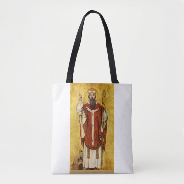 Bolsa Tote Santo Boniface por Albrecht de Vriendt (Frente)