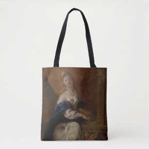 Bolsa Tote Santo Cecilia c.1700 (óleo no papel)
