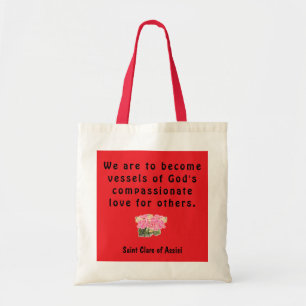 Bolsa Tote Santo Clare de Assisi